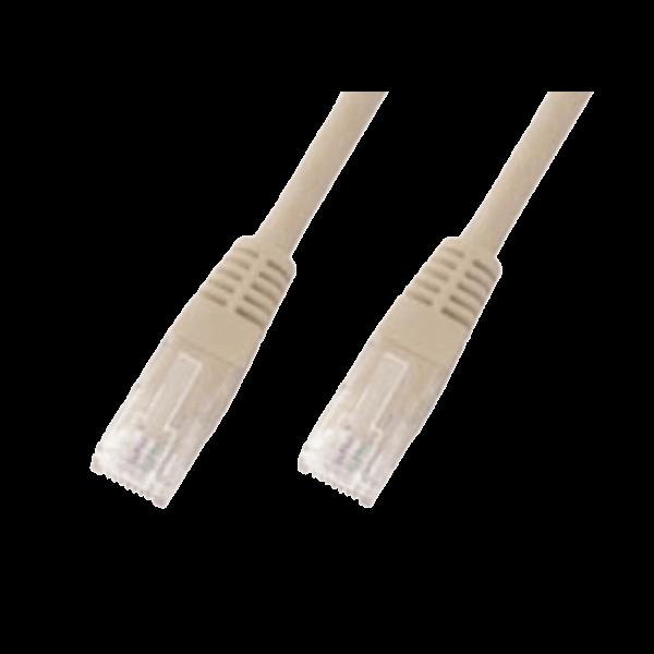 M-Cab 5m U-UTP Cat6 cavo di rete Grigio U/UTP UTP (CAT6 UTP RJ45 5M GREY - 5GBIT PATCH CABLE)