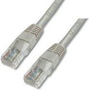 M-Cab 1m SFTP Cat5e cavo di rete Grigio SF/UTP S-FTP (CAT5E SFTP RJ45 1M GREY - 2.5GBIT PATCH CABLE)