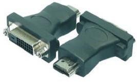M-Cab HDMI Adapter DVI-D HDMI A 19-pin Nero (HDMI TO DVI-D DUAL LINK ADAPTER - HDMI/M TO DVI-D 241/F)