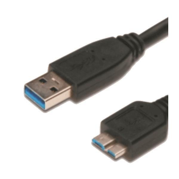M-Cab 7001164 cavo USB 1 m USB 3.2 Gen 1 [3.1 Gen 1] USB A Micro-USB B Nero (1M USB 3.0 A TO MICRO B - M/M - BLACK)