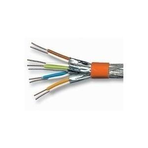 M-Cab 2m Cat7 S-FTP/PIMF cavo di rete SF/UTP S-FTP (CAT7 SFTP RJ45 LSZH 2M ORA - 10GBIT RAW PATCH CABLE)