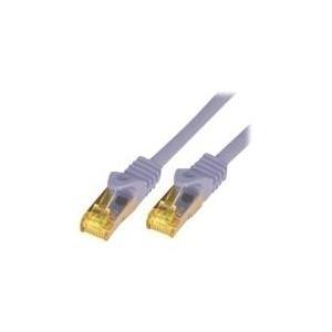 M-Cab 10m CAT7 S-FTP cavo di rete Grigio S/FTP S-STP (CAT7 SFTP RJ45 LSZH 10M GREY - 10GBIT RAW PATCH CABLE)