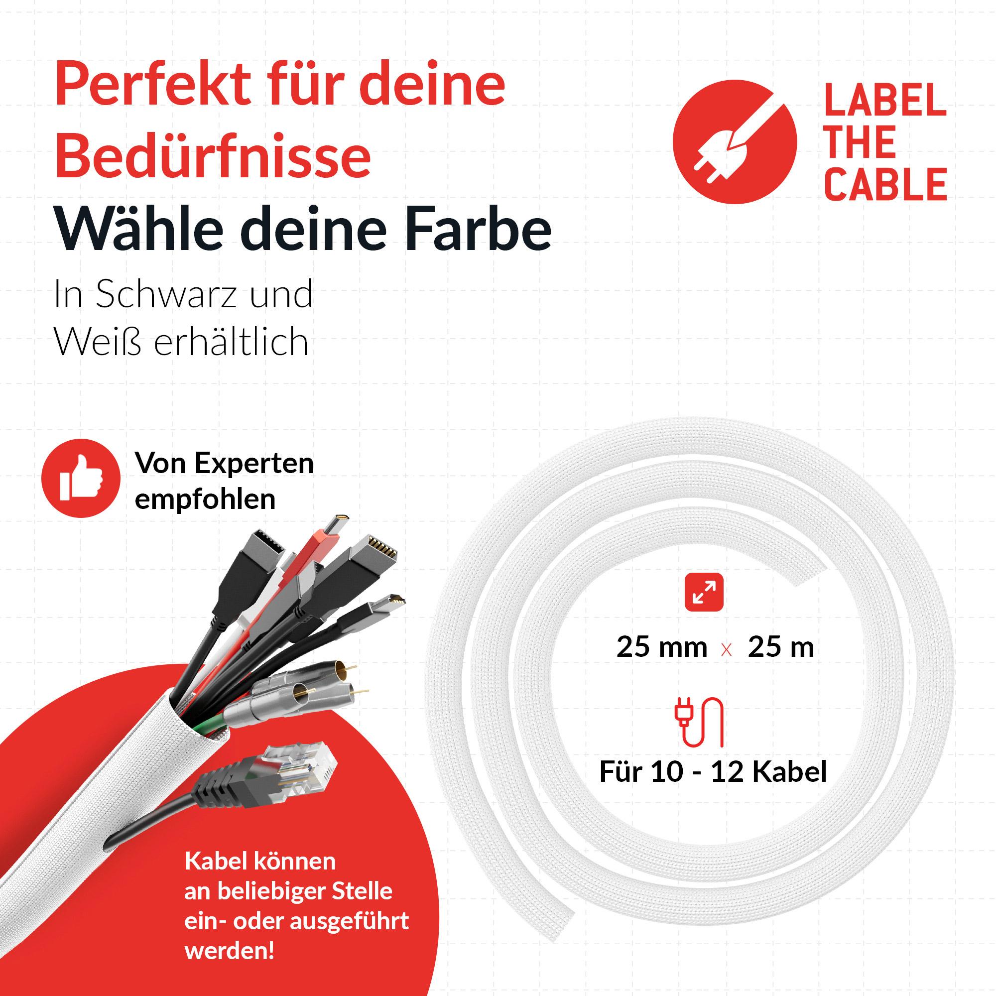 Label-the-cable LTC PRO CABLE TUBE - kabelisolering [PRO5120]