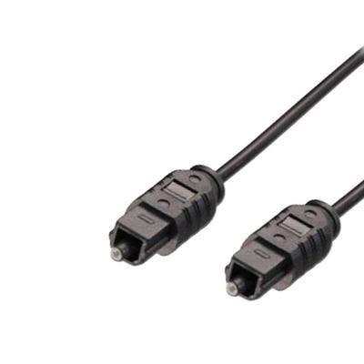 MediaRange MRCS133 cavo InfiniBand e in fibra ottica 1,5 m Toslink Nero (MediaRange - Digitales Audio-Kabel [op)