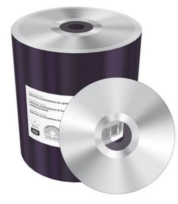 MediaRange DVD+R DL 8,5 GB 240 min 8x argento, vergine, confezione da 100 in termoretraibile