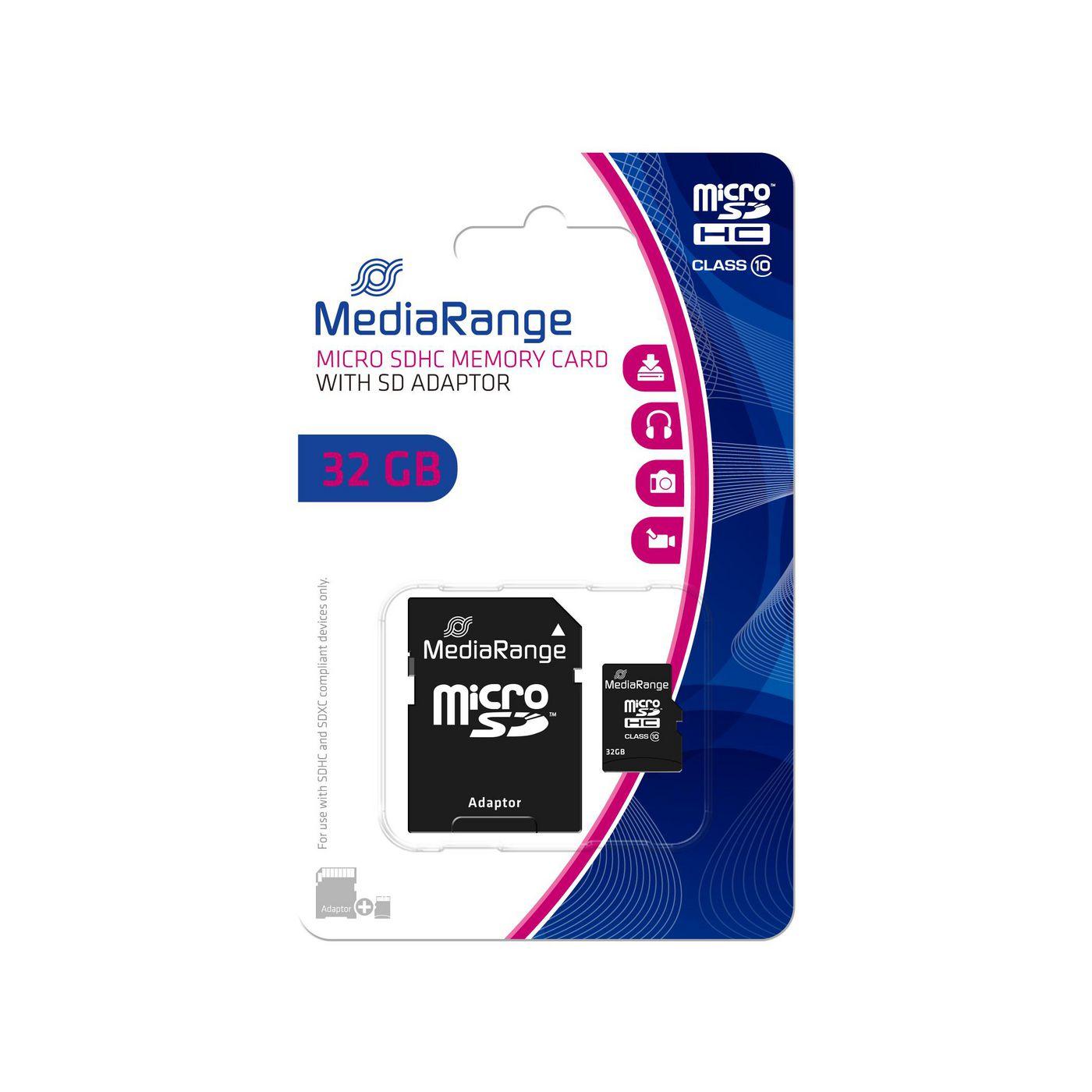 SD MicroSD Card 32GB SD CL.10