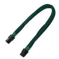 Nanoxia 8-Pin PCI-E Extension, Single Sleeve 0,3 m (Nanoxia - forl?ngerkabel til str?m - 8)