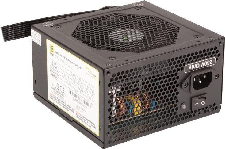 Nanoxia Deep Silence Smart Power alimentatore per computer 600 W ATX Nero (Deep Silence Smart Power)