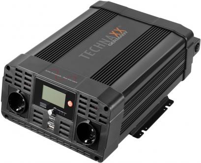 Technaxx TE22 alimentatore e convertitore di tensione per auto 2000 W nero (4912)