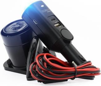 Sistema di allarme per auto Technaxx TX-168 con telecomando monitoraggio interno LED integrato (lampeggiante) batteria integrat