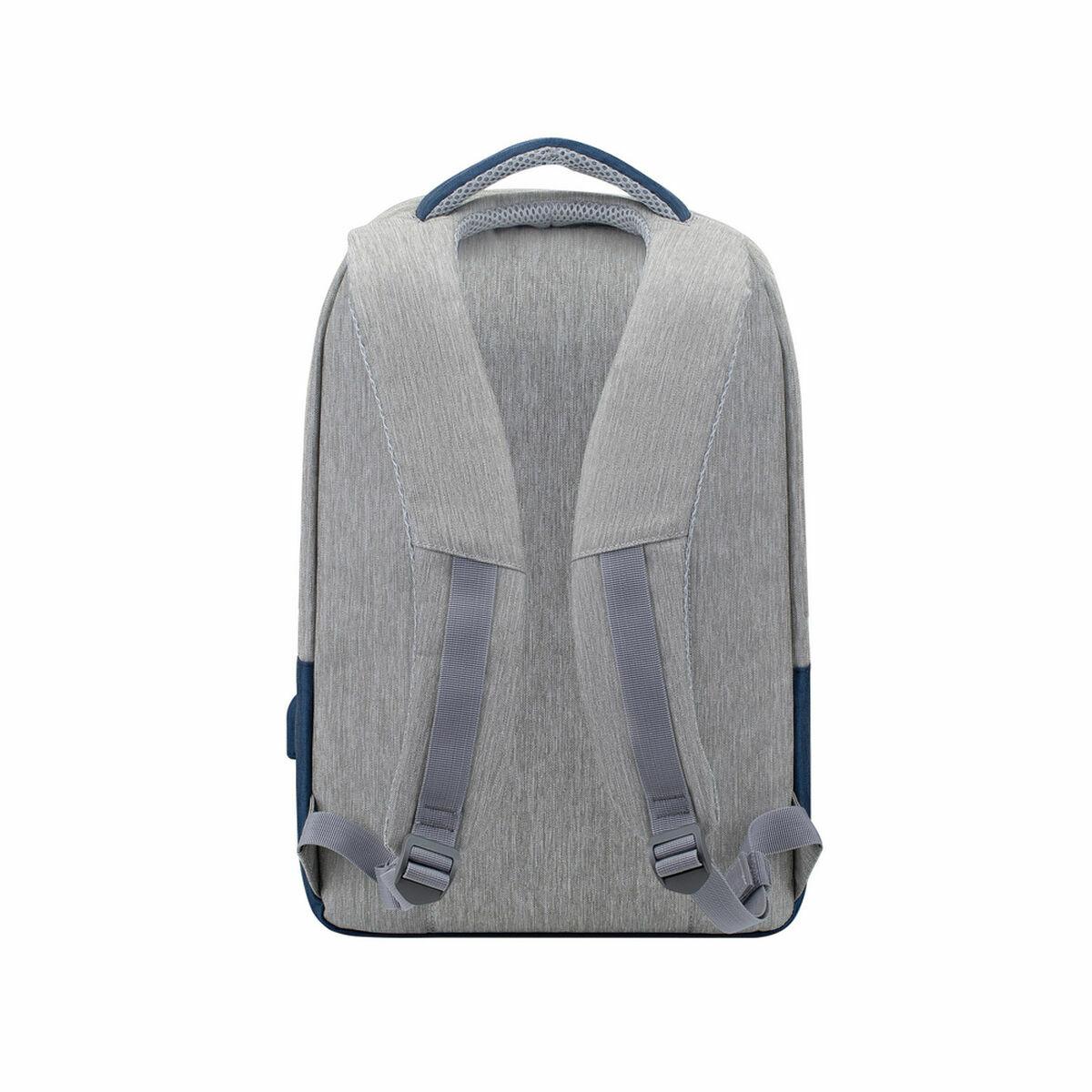 ZAINO ANTIFURTO PER NOTEBOOK 15.6 GRIGIO/BLU