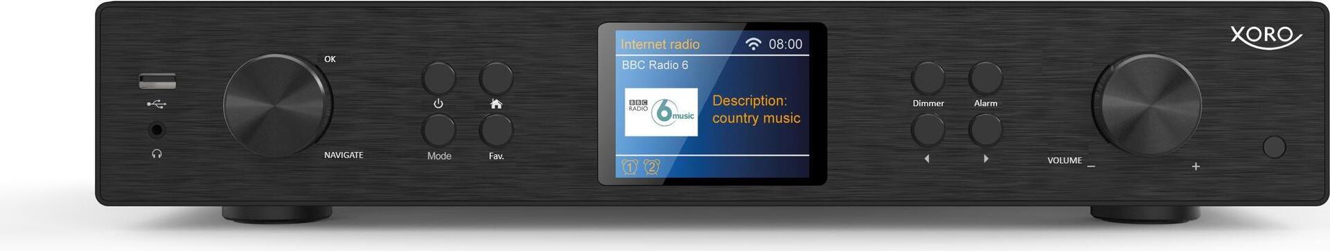 HFT 440, Sintonizzatore HiFi, DAB+, FM,Wlan,BT,DLNA,UPNP