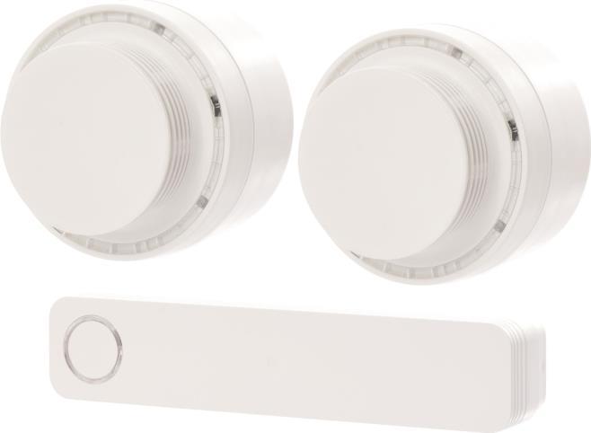 Set radio commutatore fumo Hekatron Radio ORS 155 ws