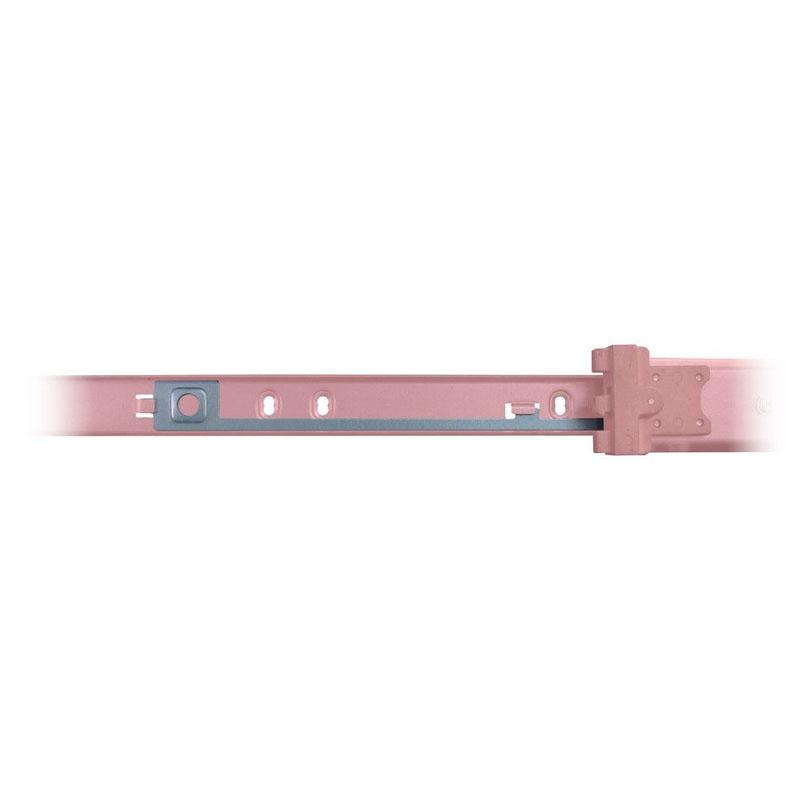 Set guide telescopiche IPC 650mm 1U, ALU, argento, per IPC 1U-10240/10248