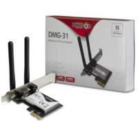 Inter-Tech DMG-31 Adattatore di rete PCI Express x1 300Mbps