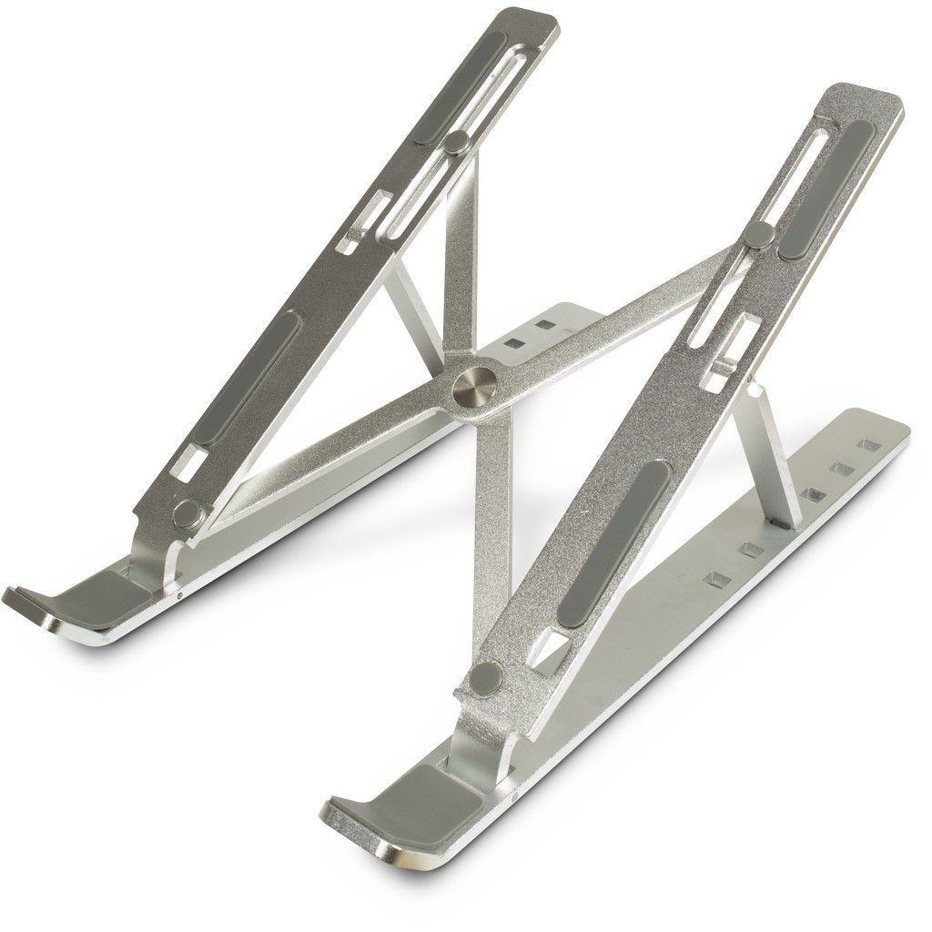 Inter-Tech NBS-200 Supporto per computer portatile Argento 39,6 cm [15.6] (Nbs-200 Notebook Stand Silver - 39.6 Cm [15.6] - War
