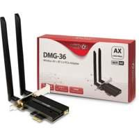 Inter-Tech DMG-36 Adattatore di rete PCI Express 2.0 x1 5400Mbps