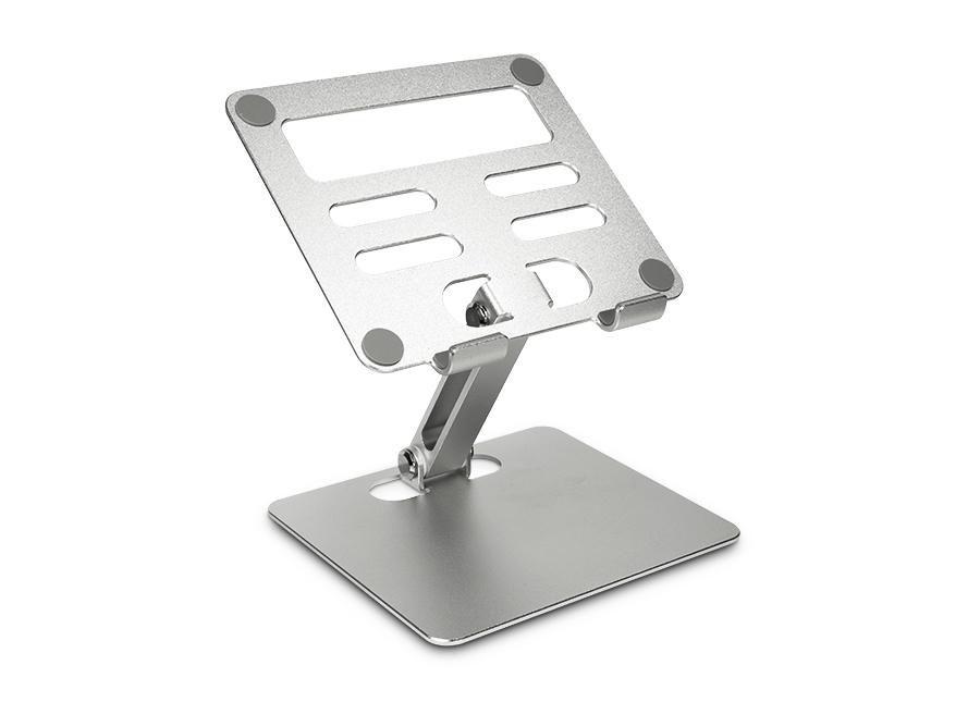 Inter-Tech TBS-100 Supporto per computer portatile Alluminio 35,6 cm [14] (Tbs-100 Tablet Stand - Aluminium 35.6 Cm [14] - Warr