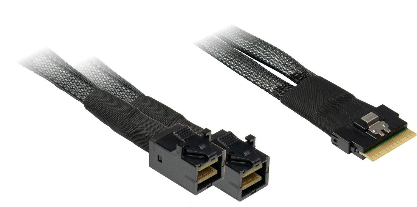 Cavo SFF 8654-8x 2xSFF 8643...
