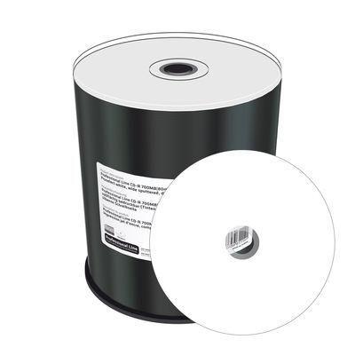 MediaRange CD-R 700MB 80min 52x 100 cakebox bianco stampabile a getto d'inchiostro