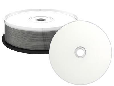 MediaRange BD-R DL 50 GB 6x Professional termostampabile, scatola da 25 torte
