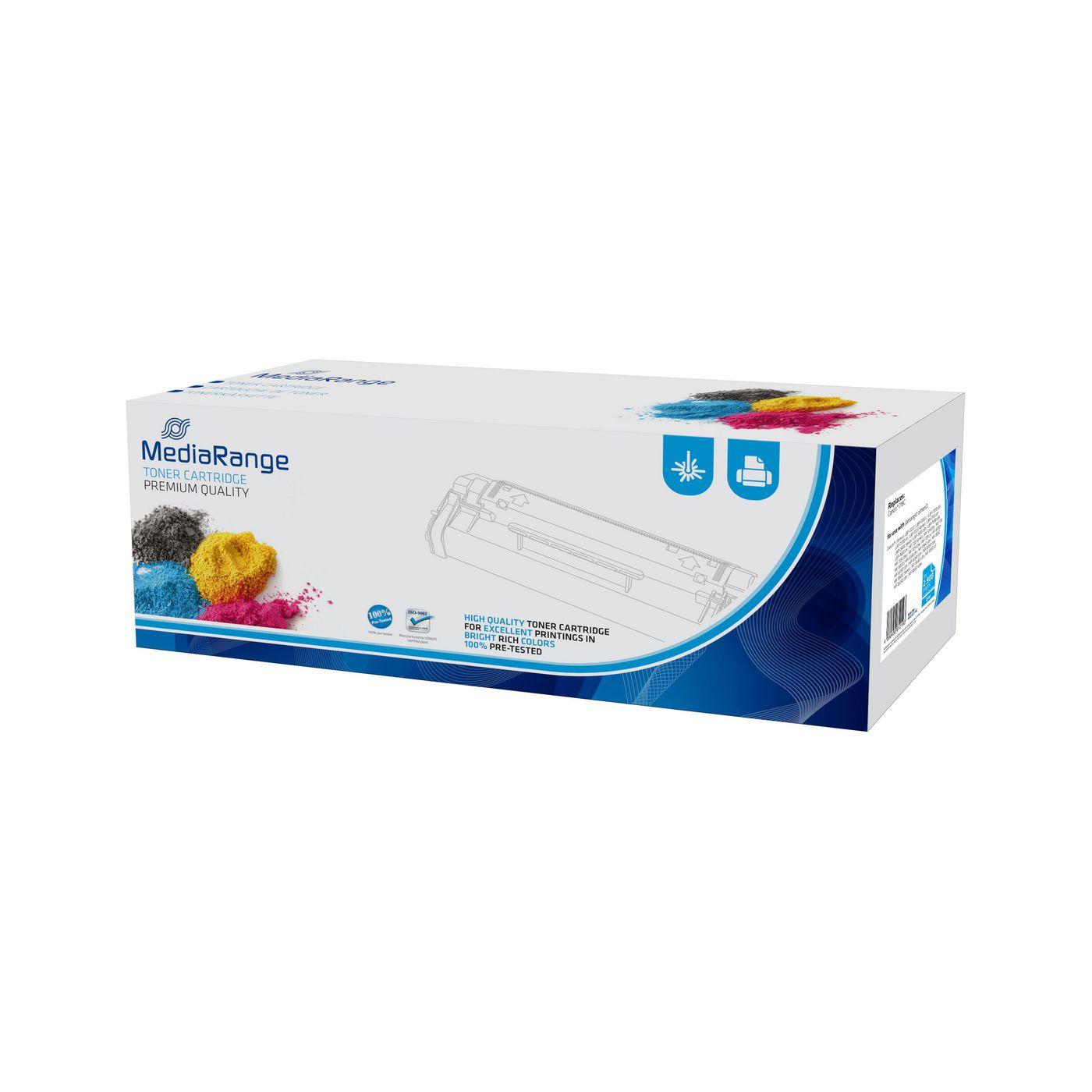 MediaRange MRCAT718C cartuccia toner 1 pz Ciano (MediaRange Toner Canon 718C)