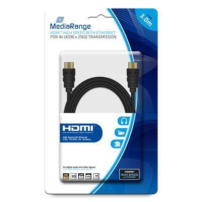 MediaRange HDMI med Ethernet-kabel - 3
