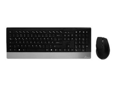 Tastiera Highline wireless incl. topo nero