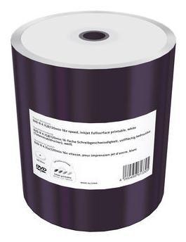 MediaRange DVD-R 4,7 GB 120 min 16x stampabile, confezione da 100 termoretraibili