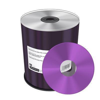 MediaRange MRPL606-C DVD vergine 8,5 GB DVD+R DL 100 pz (MediaRange DVD+R 8.5GB 100pcs 8x silbe)