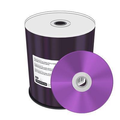 MediaRange MRPL607-C DVD vergine 8,5 GB DVD+R DL 100 pz (MediaRange DVD+R 8.5GB 100pcs 8x wei??)