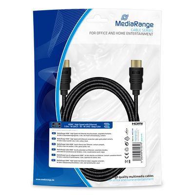 Cavo HDMI MediaRange 3,0 m18 Gb