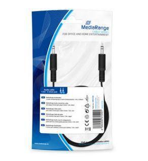 MediaRange MRCS189 cavo audio 1,5 m 3.5mm Nero (MediaRange MRCS188 USB Kabel 1,8 m 2.0)