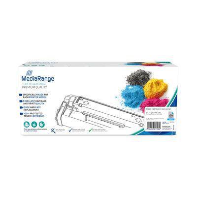MediaRange MRHPTCE321A cartuccia toner 1 pz Compatibile Ciano (MediaRange Toner HP CE321A/128A wieder)