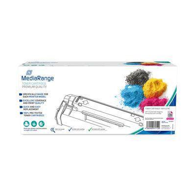 MediaRange MRHPTCE323A cartuccia toner 1 pz Compatibile Magenta (MediaRange Toner HP CE323A/128A wieder)