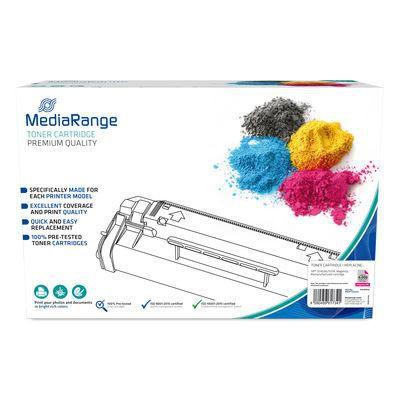 MediaRange MRHPTCE403A cartuccia toner 1 pz Compatibile Magenta (MediaRange Toner HP CE403A/507A wieder)