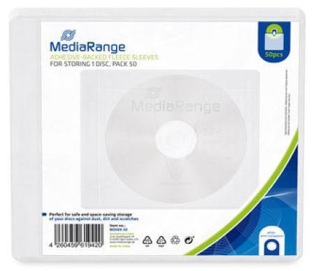 Custodie CD MediaRange 50 pezzi adesivi