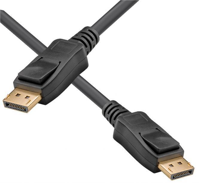 M-Cab 7001099 cavo DisplayPort 2 m Nero (2M DP 1.4 CABLE 8K60HZ BLACK - PREMIUM CU M/M)