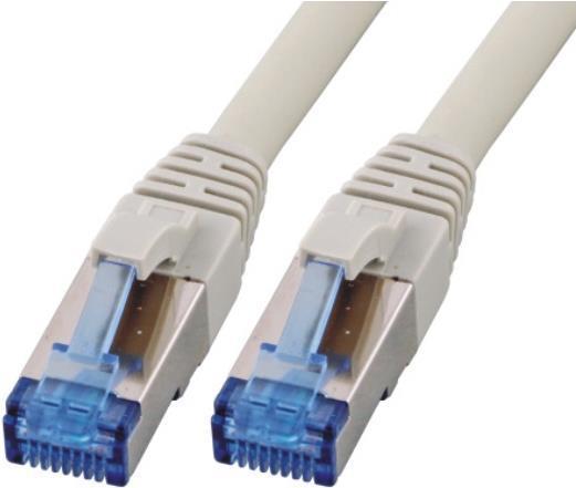 M-Cab 3804 cavo di rete Grigio 2 m Cat6a S/FTP S-STP (CAT6A SFTP FLEX LSZH 2M GREY - 10GBIT RAW PATCH CABLE)