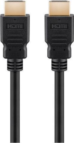 M-Cab 7003027 cavo HDMI 2 m HDMI tipo A [Standard] Nero (ULTRA HDMI 8K60HZ 2M PREMIUM - HDMI 2.1 CABLE 48GBPS)