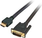 M-Cab 7300088 cavo e adattatore video 2 m HDMI tipo A Standard DVI-D Nero (2M HDMI DVI -D 241 CABLE GOLD - M/M FULL HD BLACK)