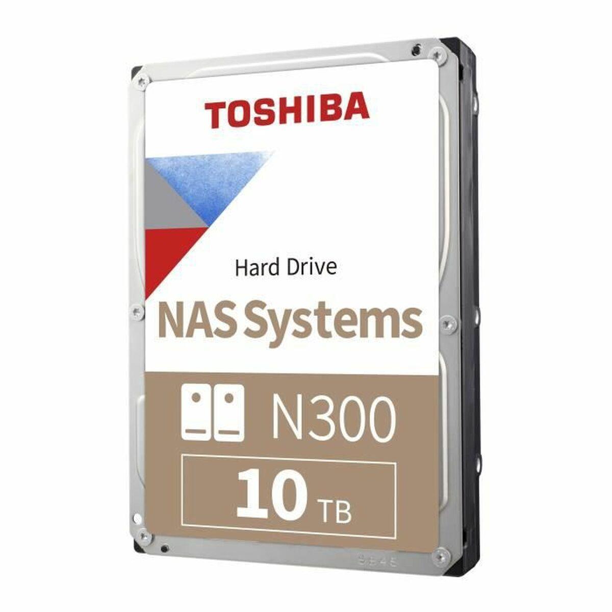 Toshiba N300 3.5 10 TB SATA (N300 NAS HARD DRIVE 10TB - 3.5 SATA 7200 RPM 256MB CMR)