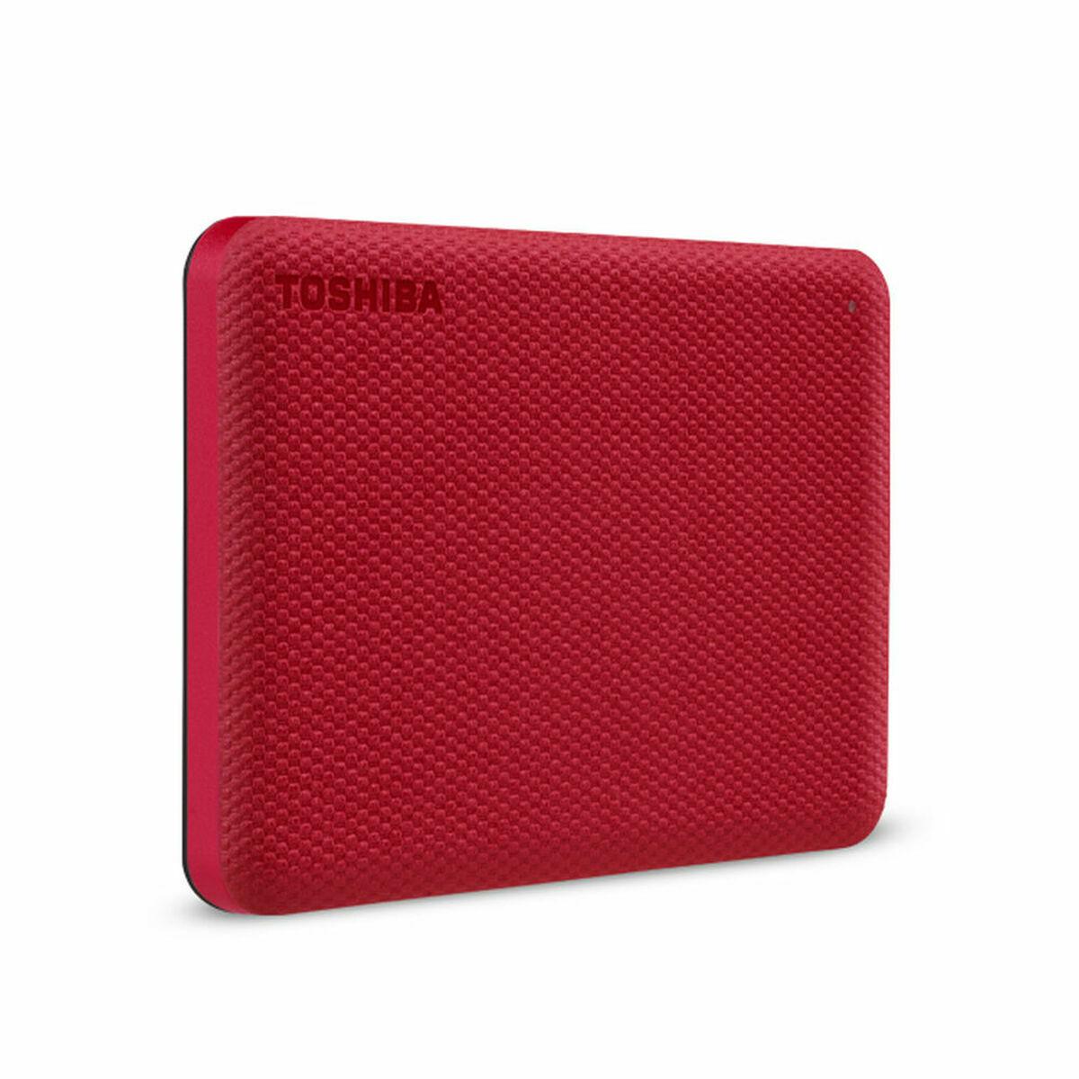 Toshiba Canvio Advance disco rigido esterno 4 TB Rosso (Toshiba Canvio Advance 4TB red)