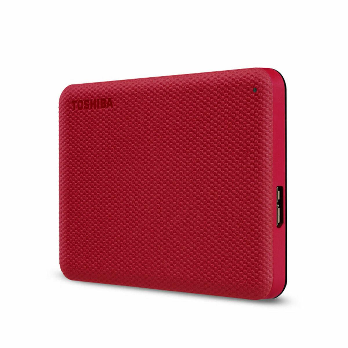 Toshiba Canvio Advance disco rigido esterno 4 TB Rosso (Toshiba Canvio Advance 4TB red)