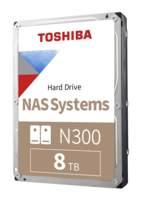HDD Toshiba N300 - 35" 8TB - 7200rpm - SATA 6Gbps - 256MB