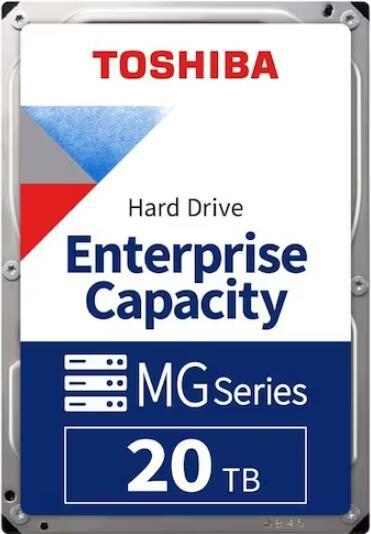 Hard Disk Toshiba Enterprise Capacity HDD - 35" 20TB - 7200rpm - SATA 6Gbps - 512MB