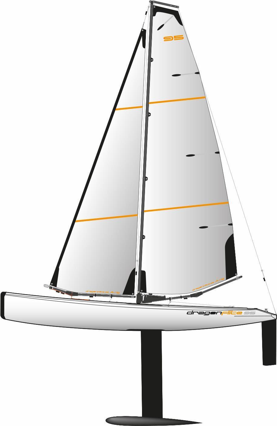 Amewi DragonFlite 95 Segelboot 950mm,