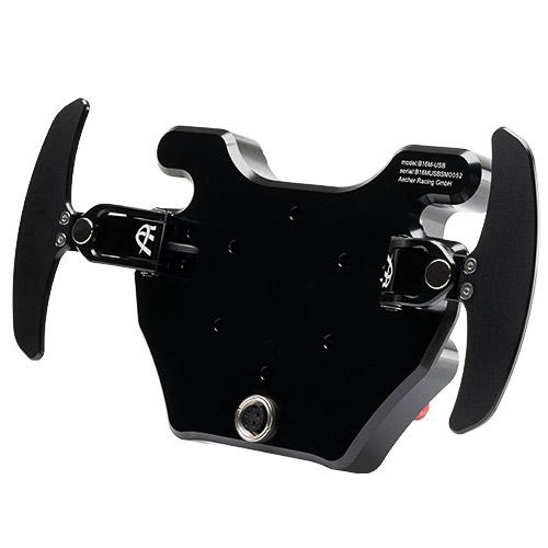 Ascher Racing B16M -usb - Pulsante piastra per simulatori di corse - alta compatibilità per le ruote di sterzo - realizzato in