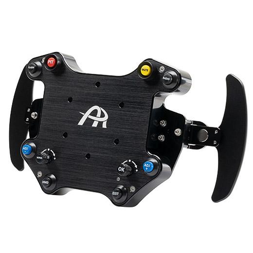 Ascher Racing B16L -USB - Pulsante piatto per simulatori di corse - alta compatibilità per le ruote di sterzo - realizzato in