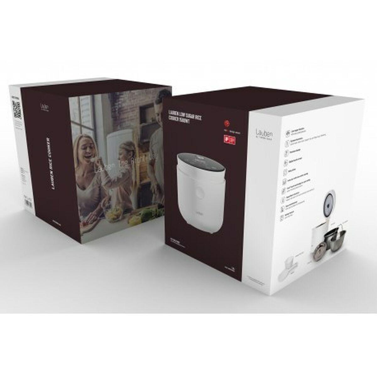 cuociriso Lauben LBNRCD1500WT 500 W Bianco 1,5 L